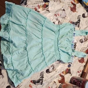 Kids Light Blue Sleeveless Top